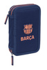 piórnik podwójny z wyposażeniem FC Barcelona Navy oficjalny