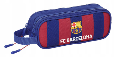 piórnik podwójny dwukomorowy FC Barcelona ST oficjalny